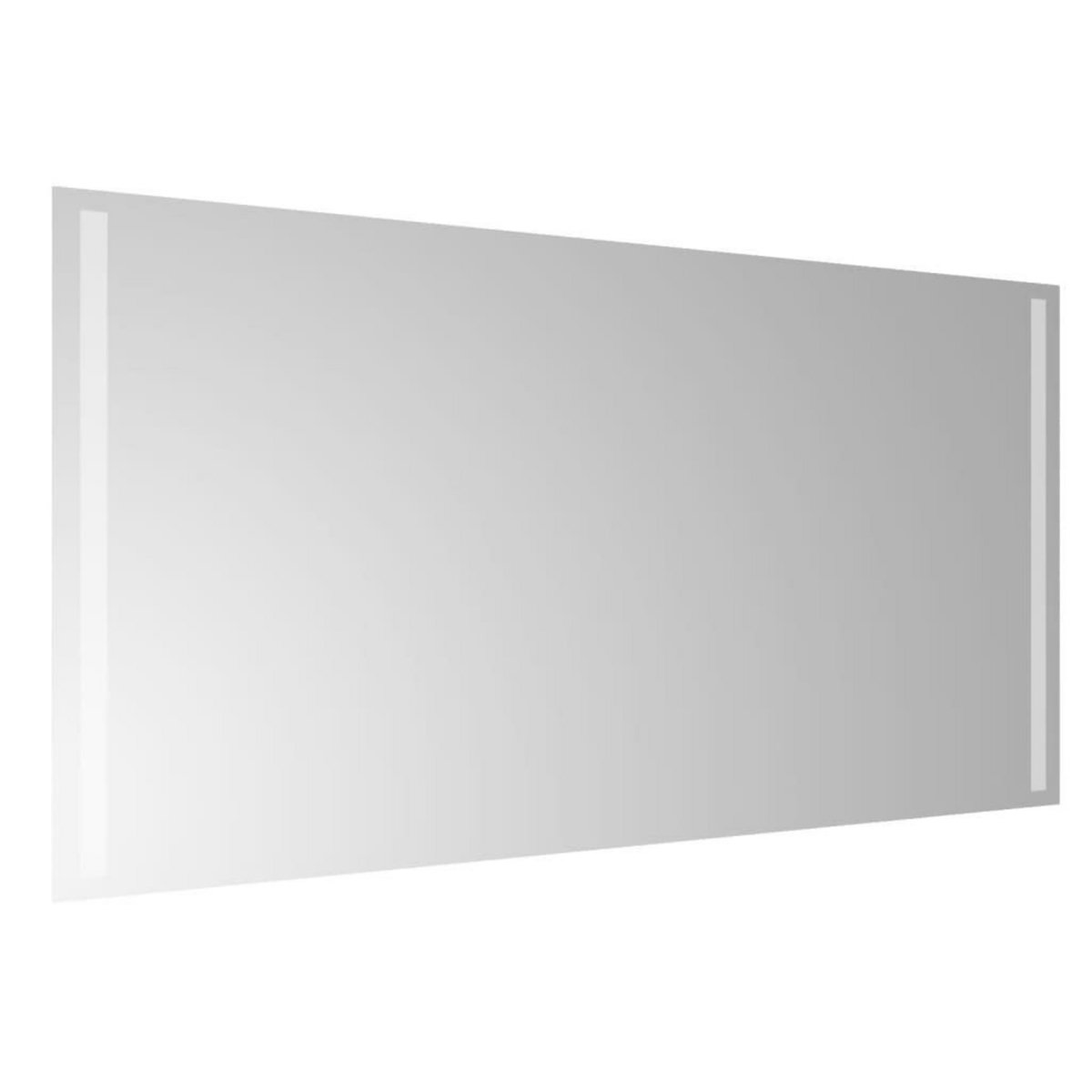 VIDAXL Miroir de salle de bain a LED 100x60 cm