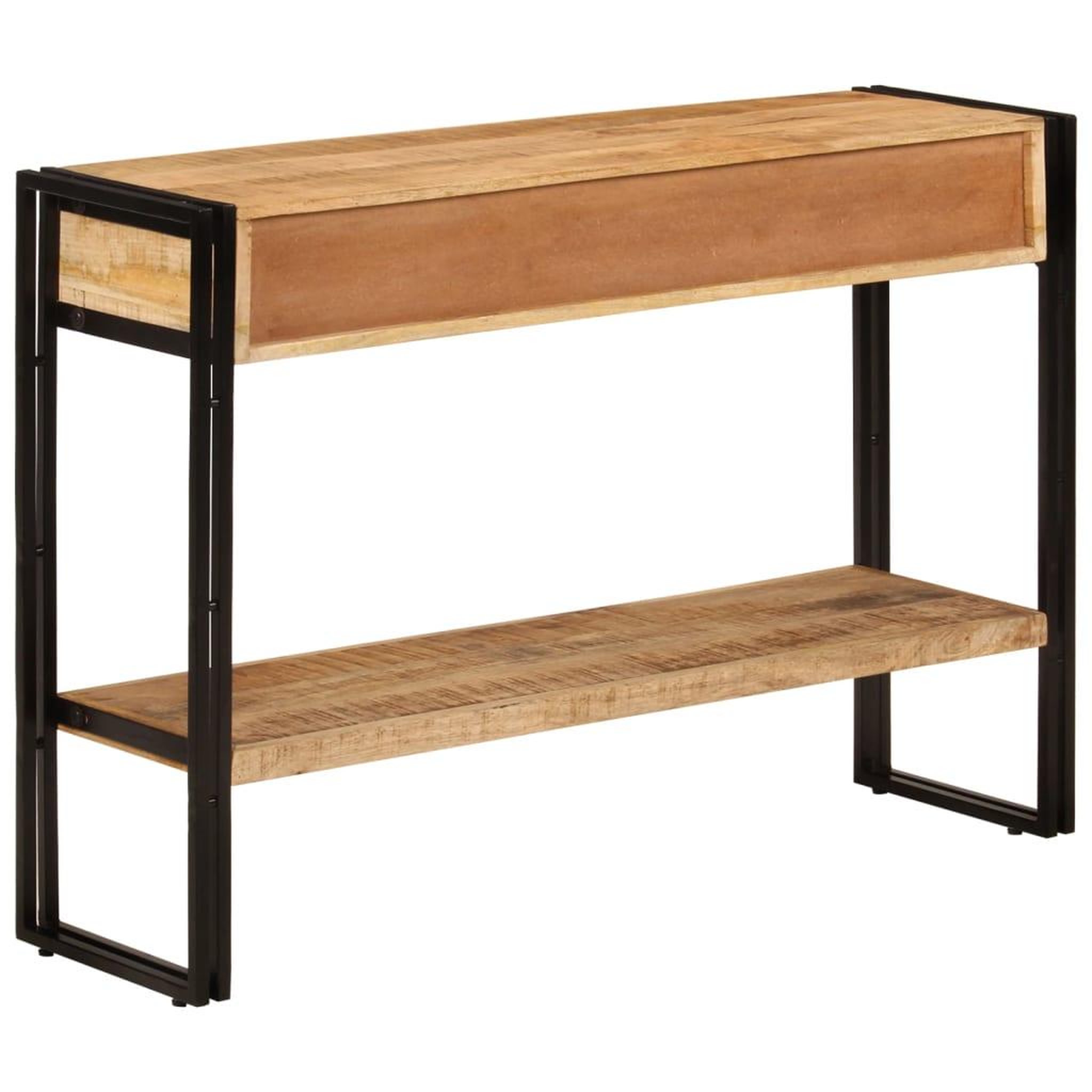 Voir la diapositive 3 : VIDAXL Table console 110x30x76 cm Bois de manguier solide