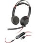 Voir la diapositive 2 : PLANTRONICS Casque audio Poly Blackwire 5220 USB et jack 3.5 mm