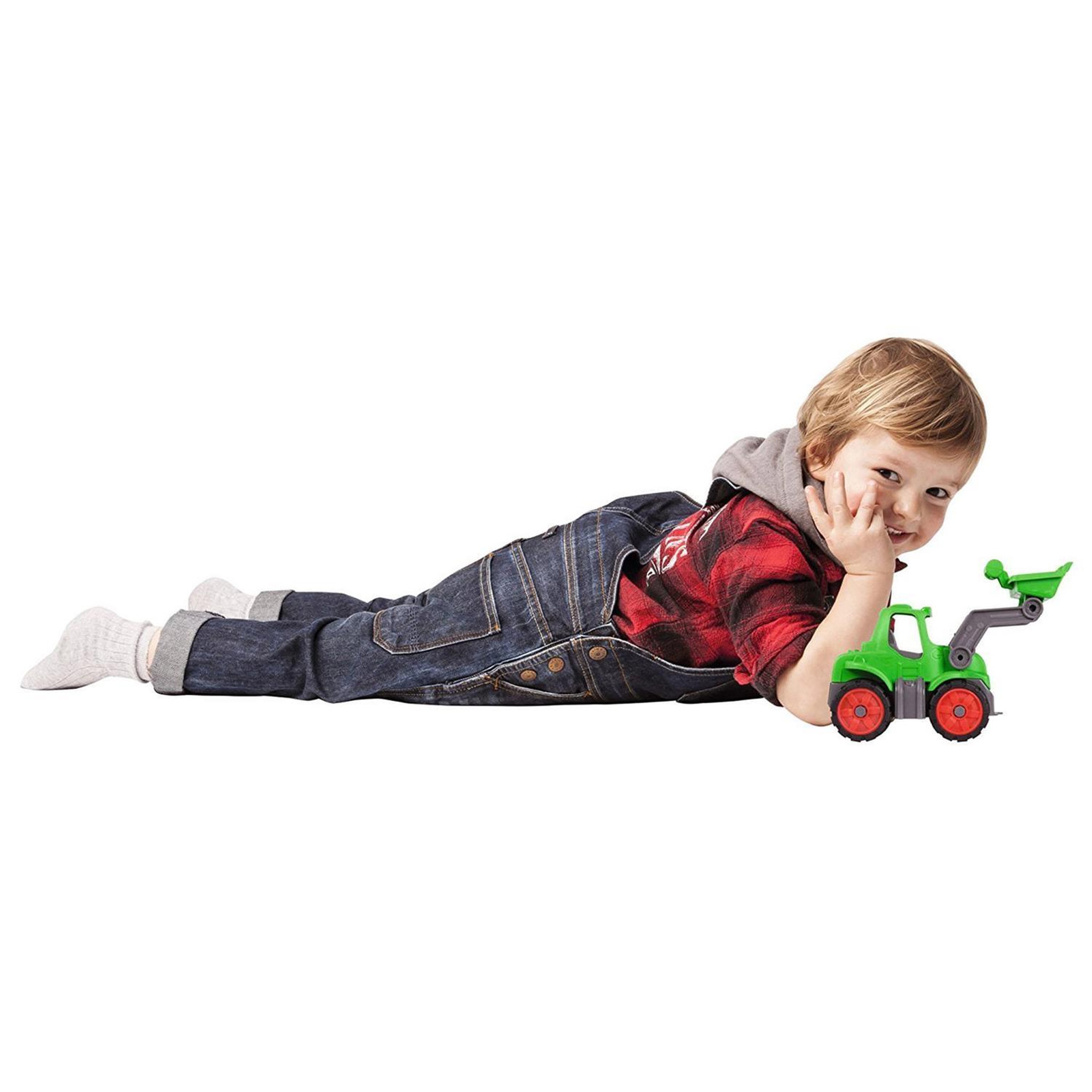 Voir la diapositive 4 : BIG Power Worker - Mini tracteur vert