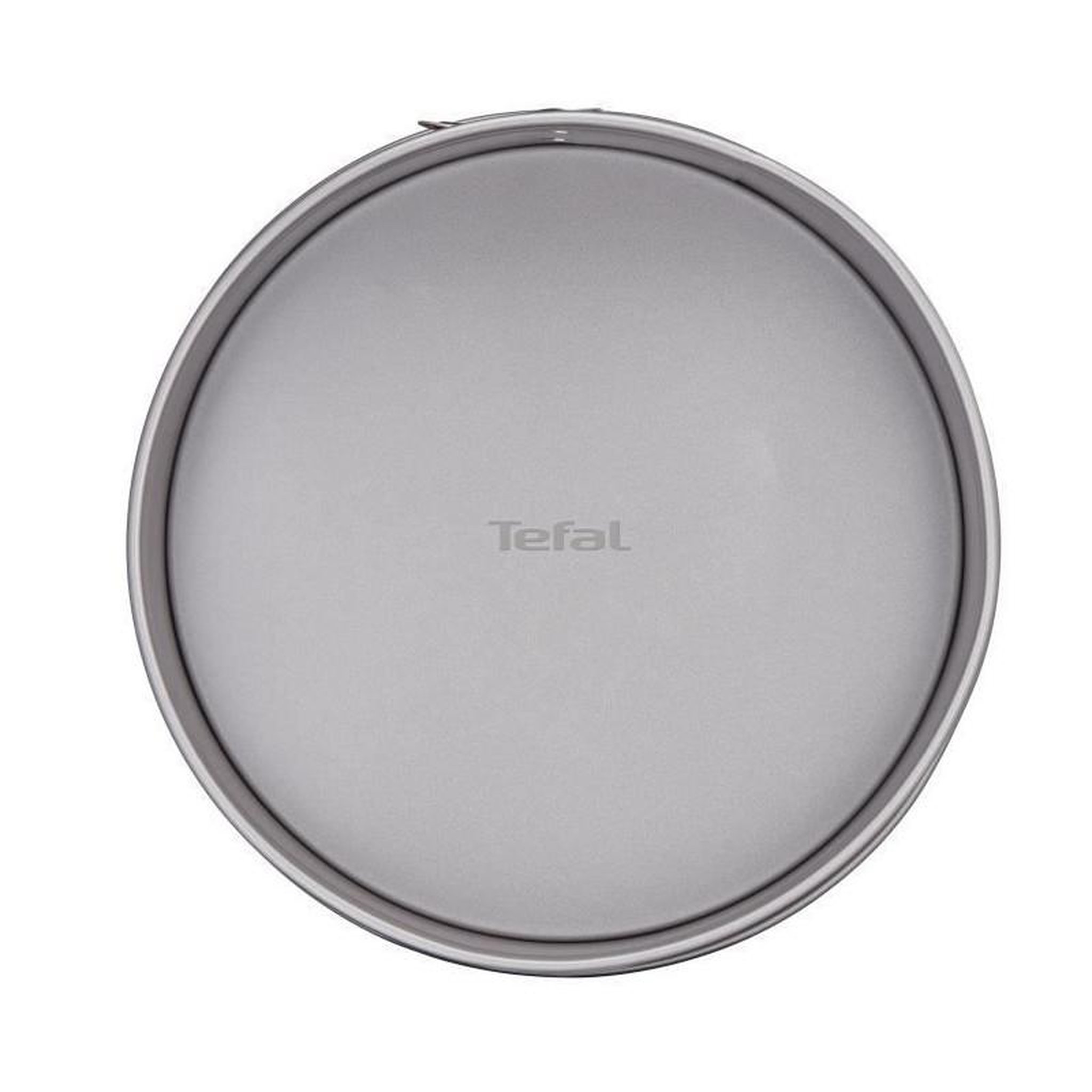 Voir la diapositive 2 : TEFAL TEFAL Moule a savarin Delibake en acier - O 25 cm - Rouge et gris - Avec charniere