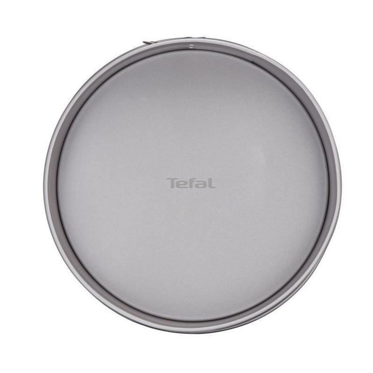 TEFAL TEFAL Moule a savarin Delibake en acier - O 25 cm - Rouge et gris - Avec charniere