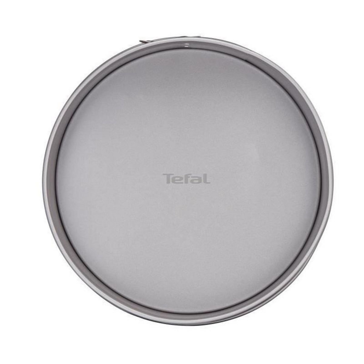 TEFAL TEFAL Moule a savarin Delibake en acier - O 25 cm - Rouge et gris - Avec charniere