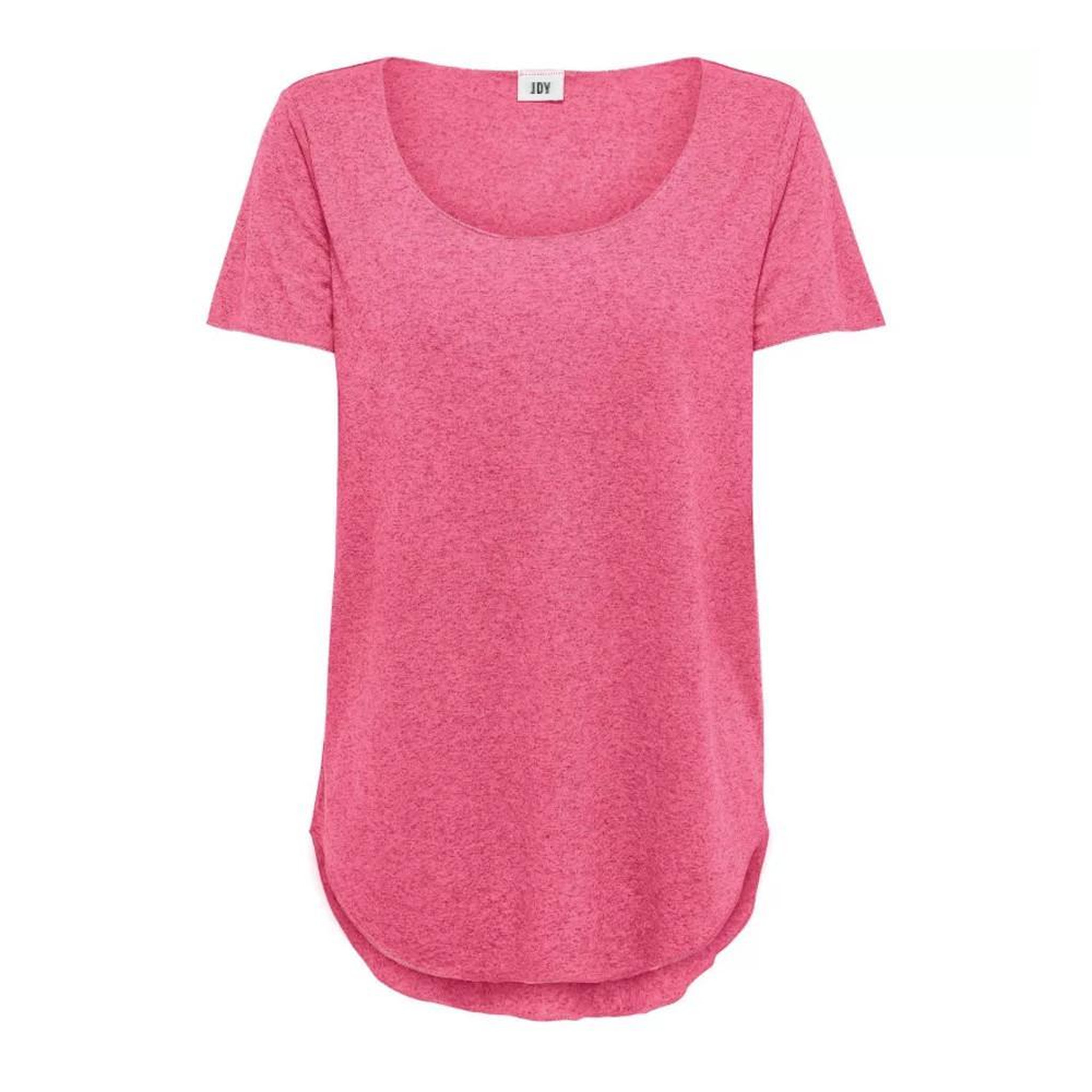 Voir la diapositive 1 : JACQUELINE DE YONG T-Shirt Rose Foncé Femme JDY Linette