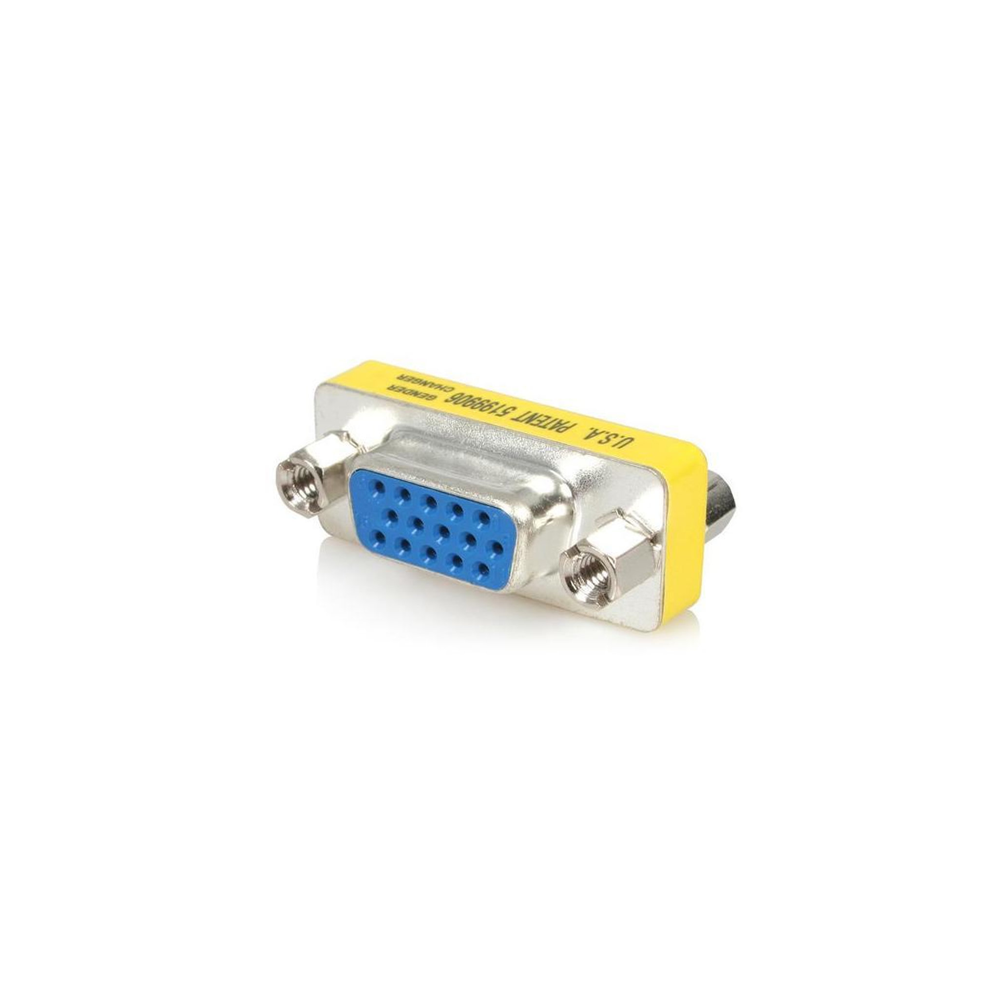 Voir la diapositive 2 : Startech Startech.com changeur de genre vga hd15 slim - adaptateur vga vers vga - f/f
