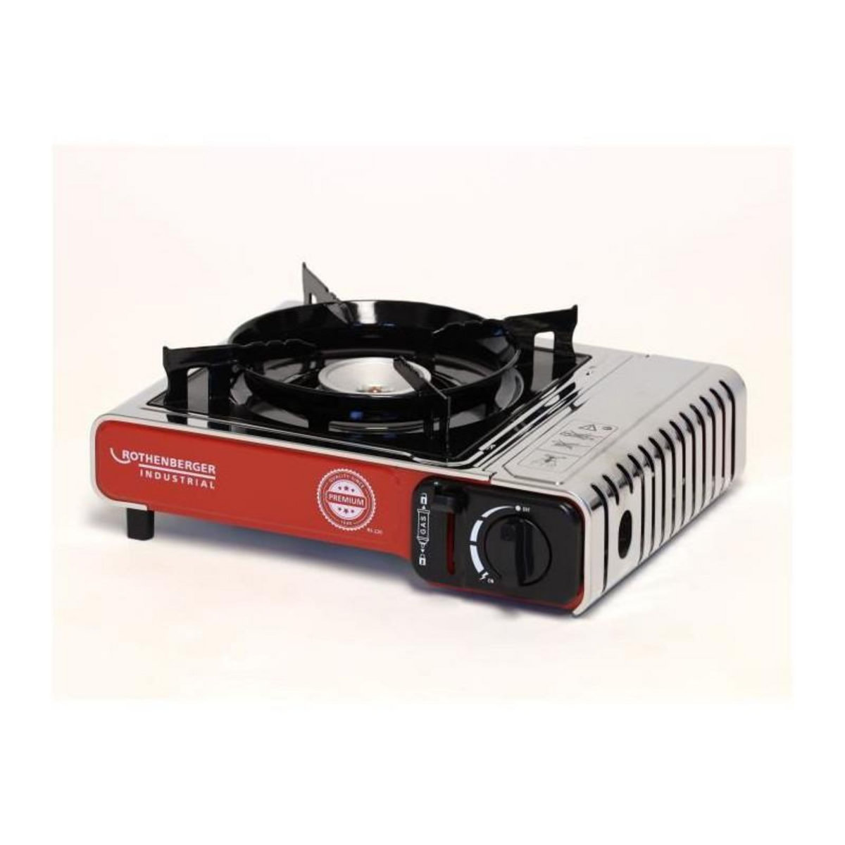 ROTHENBERGER Réchaud a gaz - ROTHENBERGER - PREMIUM RS 220 - 2200 W - Gris et noir