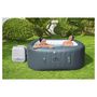 Voir la diapositive 2 : BESTWAY Spa gonflable carré 4-6 places Hawaii Hydrojet Pro