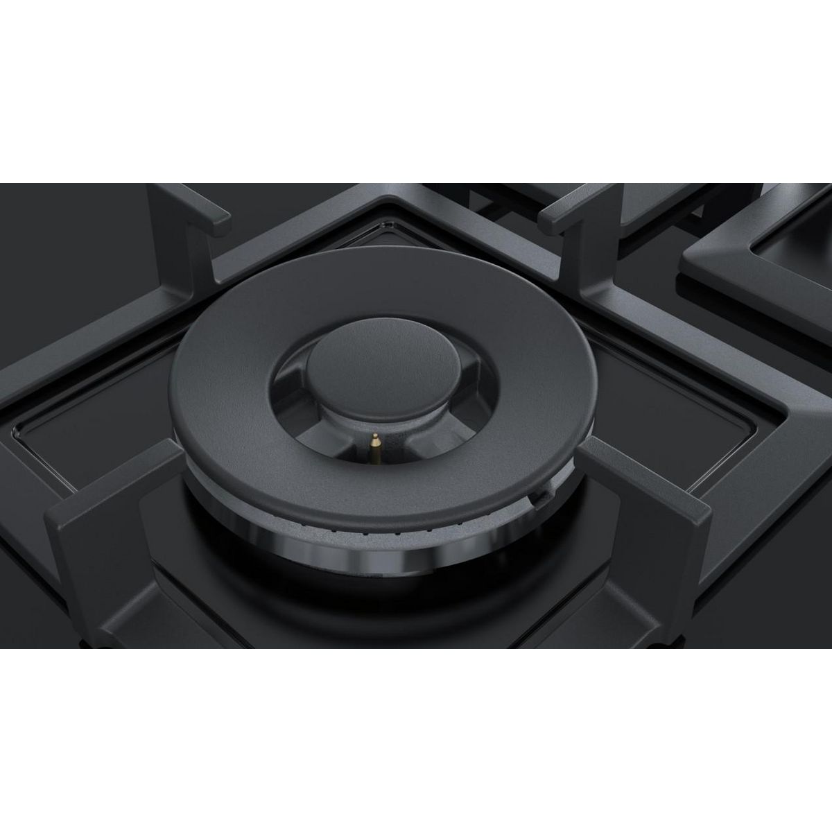 Siemens Table verre gaz 60cm noir fleur de plan - ep6a6cb20