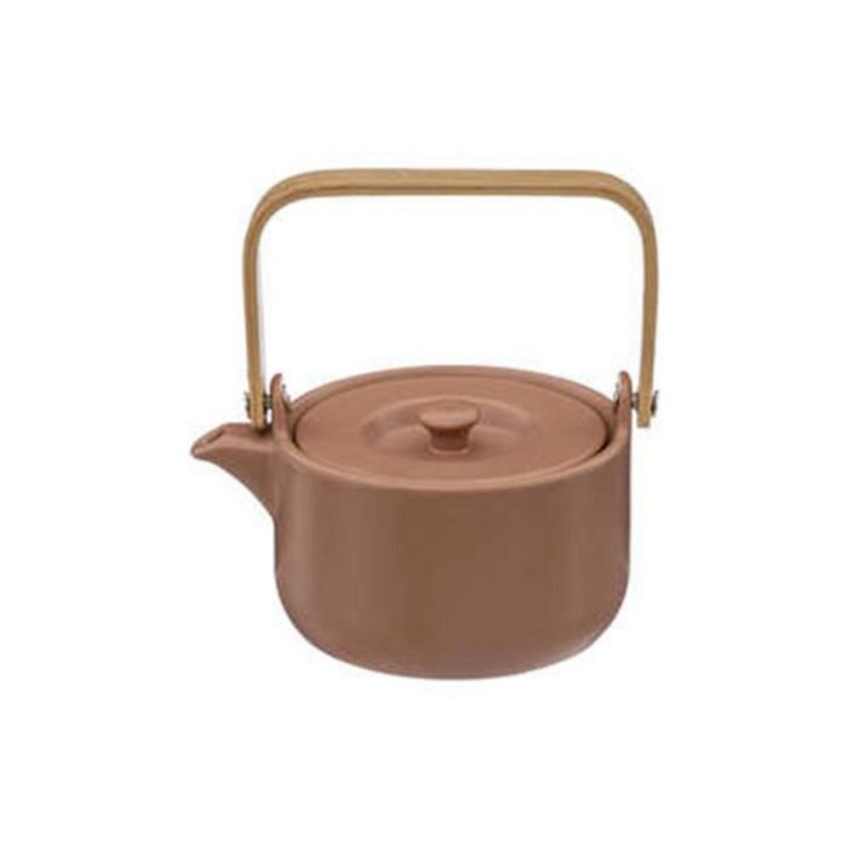 SECRET DE GOURMET Théière & 2 Mugs  Teapot  50cl Terracotta
