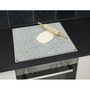 Voir la diapositive 3 : Wenko Plaque de cuisine multi-usages en verre avec effet granite - 56 x 50 cm