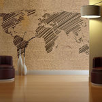 Paris Prix Papier Peint  Notes From Journeys. Coloris disponibles : Multicolore