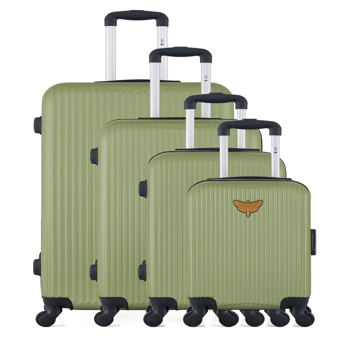 LES P'TITES BOMBES LPB LPB LUGGAGE - Set de 4 Valises AGATA-M 75 cm 4 Roues