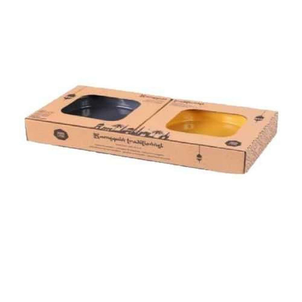 DIVERS Lot de 2 ramequins en terre cuite 2 couleurs - Multicolore