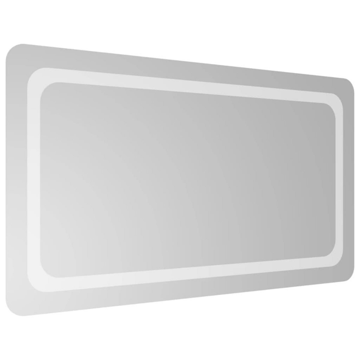 VIDAXL Miroir de salle de bain a LED 50x90 cm