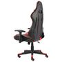 Voir la diapositive 4 : VIDAXL Chaise de jeu pivotante Rouge PVC