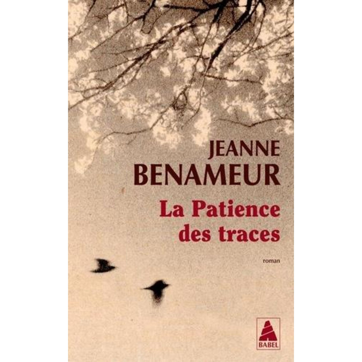 LA PATIENCE DES TRACES, Benameur Jeanne