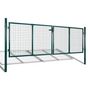 Voir la diapositive 2 : VIDAXL Portail de cloture Acier 306x150 cm Vert