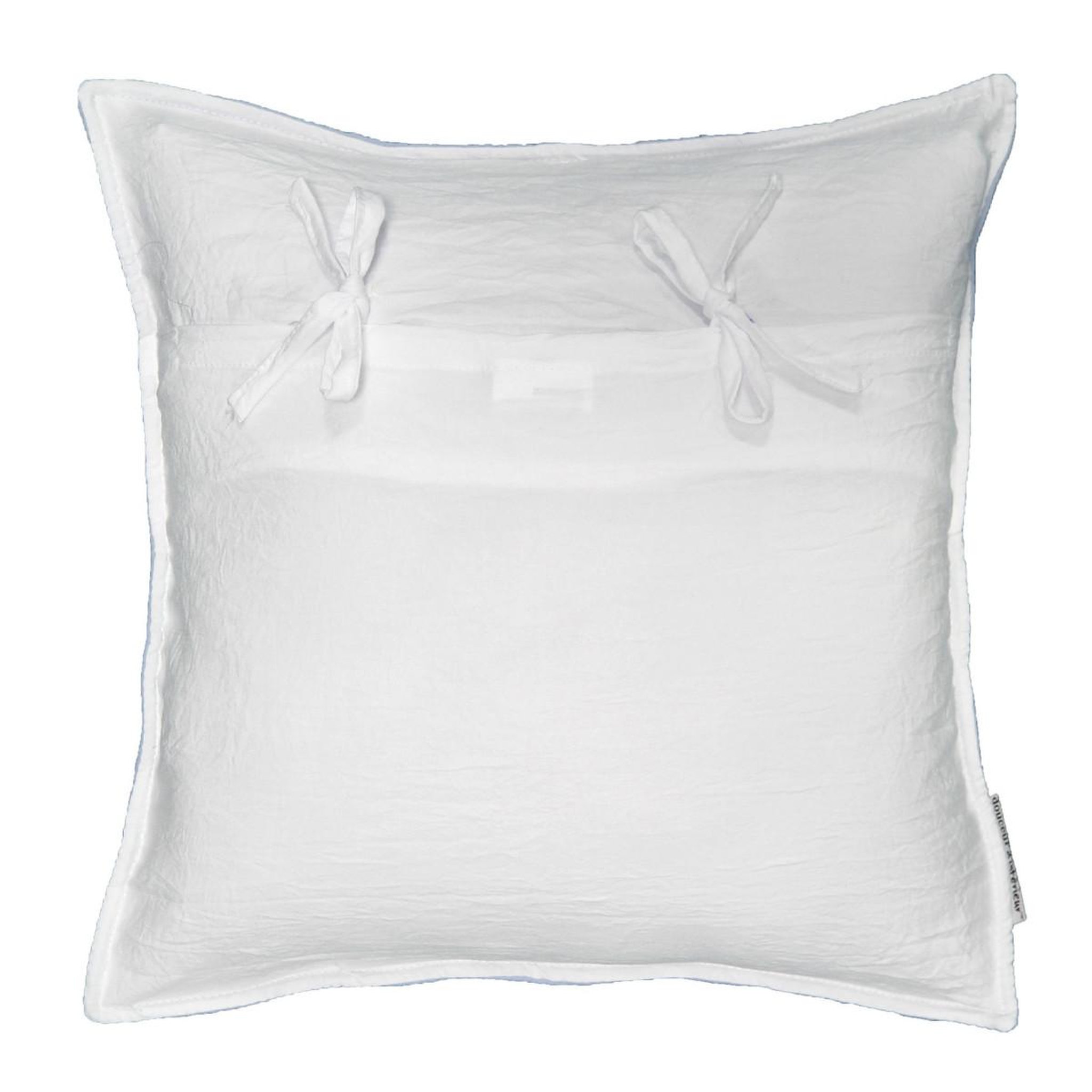 Voir la diapositive 2 : Douceur d'Intérieur Housse de coussin  mellow  60x60cm bleu & blanc