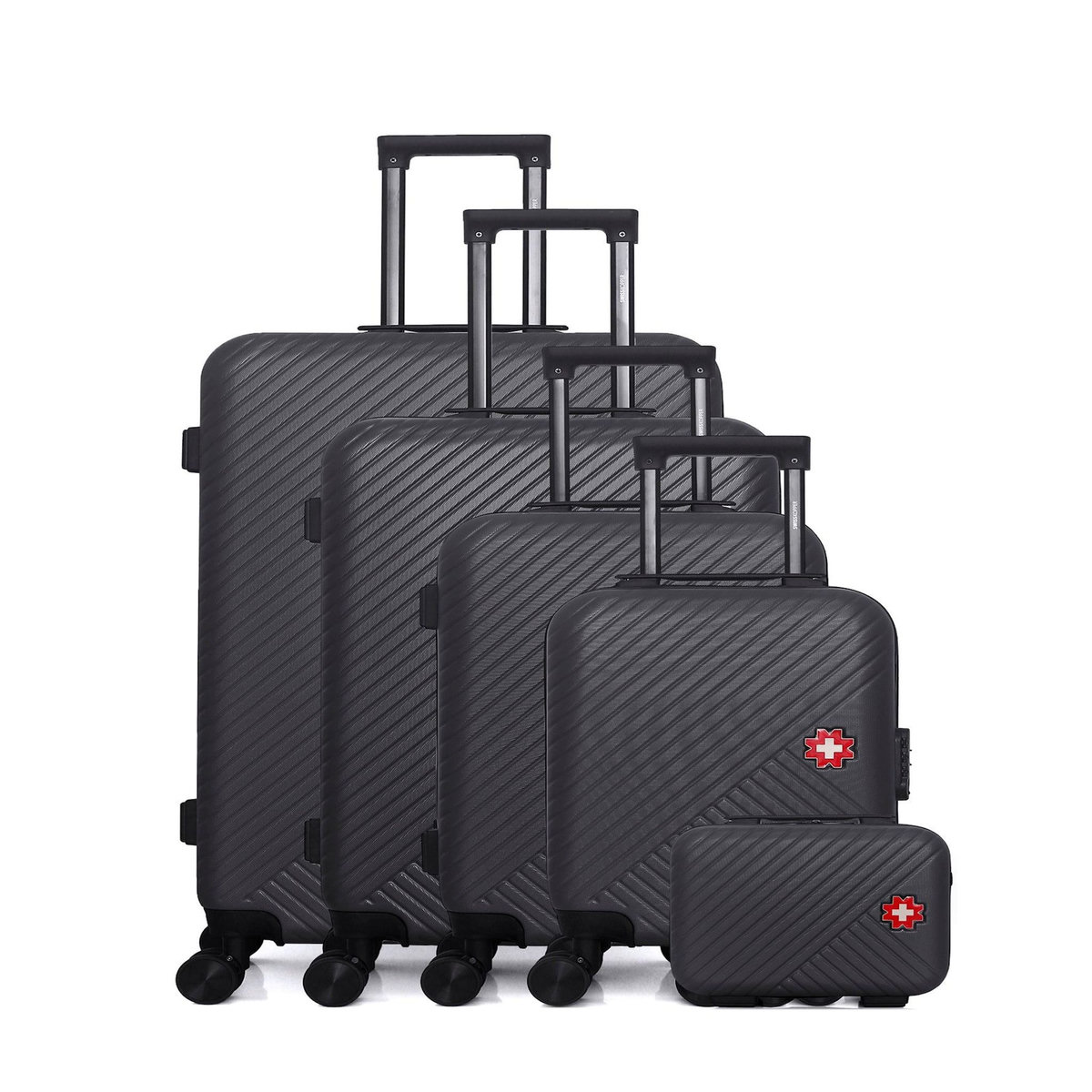 SWISS KOPPER SWISS KOPPER - Set de 5 Valises SPIEZ-U 75 cm 4 Roues