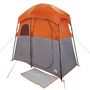 Voir la diapositive 5 : VIDAXL Tente de douche 2 personnes gris et orange impermeable