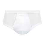 Eminence Slip taille haute ouvert homme Pur coton Premium. Coloris disponibles : Bleu, Blanc, Gris