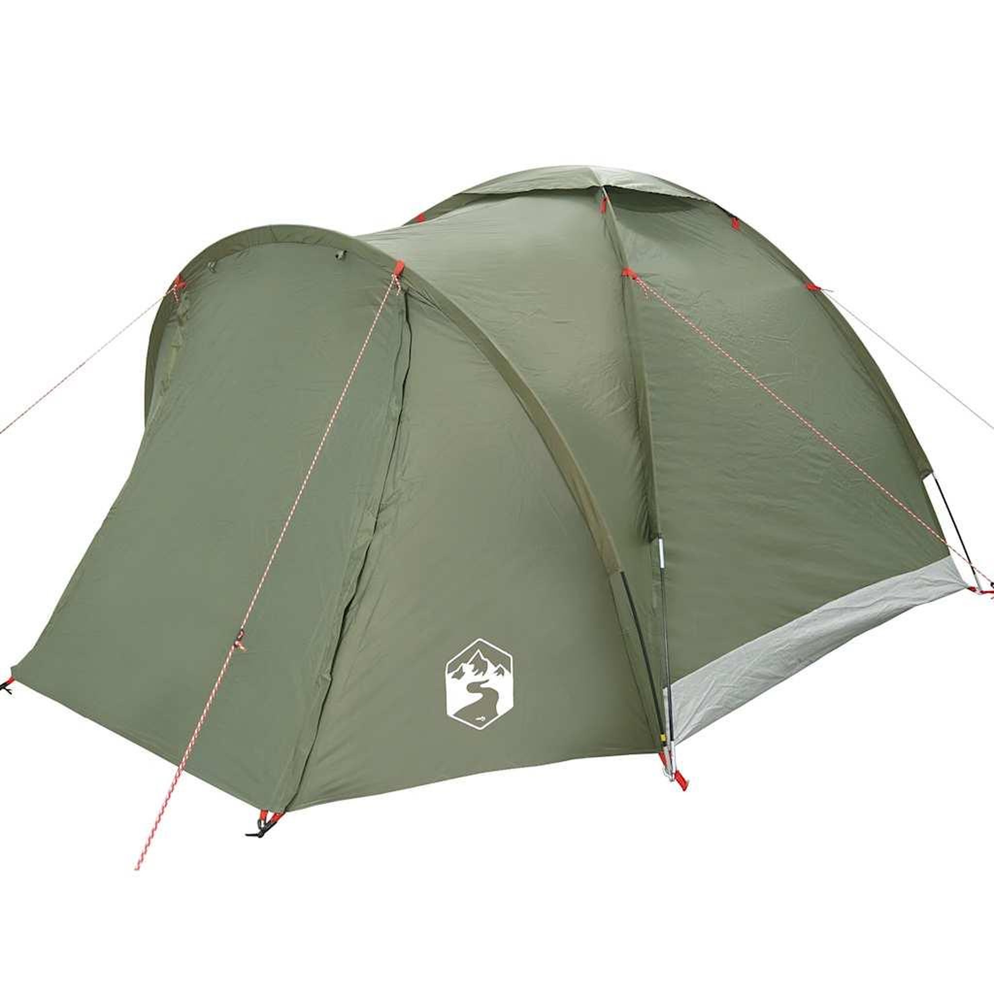 Voir la diapositive 5 : VIDAXL Tente de peche 2 personnes vert olive impermeable
