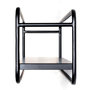 Voir la diapositive 3 : Paris Prix Étagère Murale Design  Victoire  60cm Noir