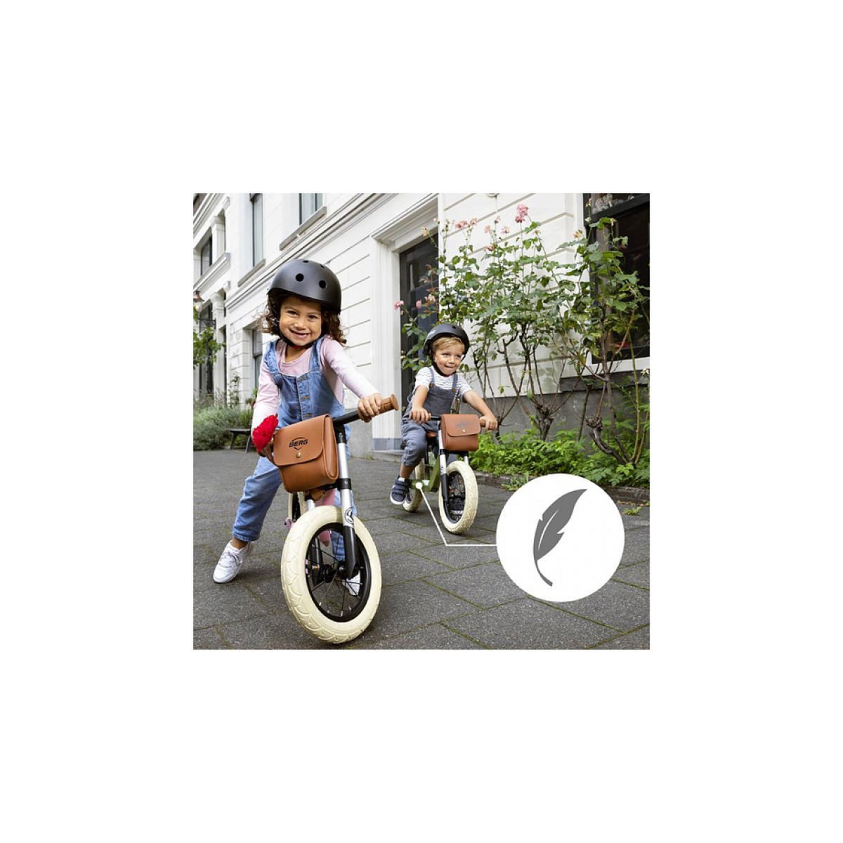 Berg Vélo d'équilibre Biky Retro vert