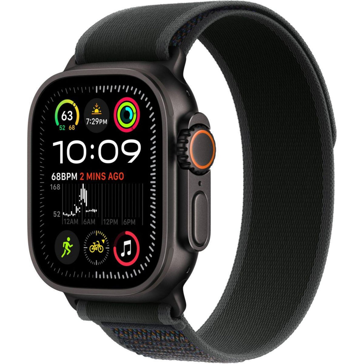 APPLE Montre connectée Ultra 2 49mm Noir / Noir Trail S/M Cell