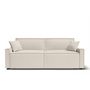 Voir la diapositive 2 : Canapé droit convertible velours  JOY 