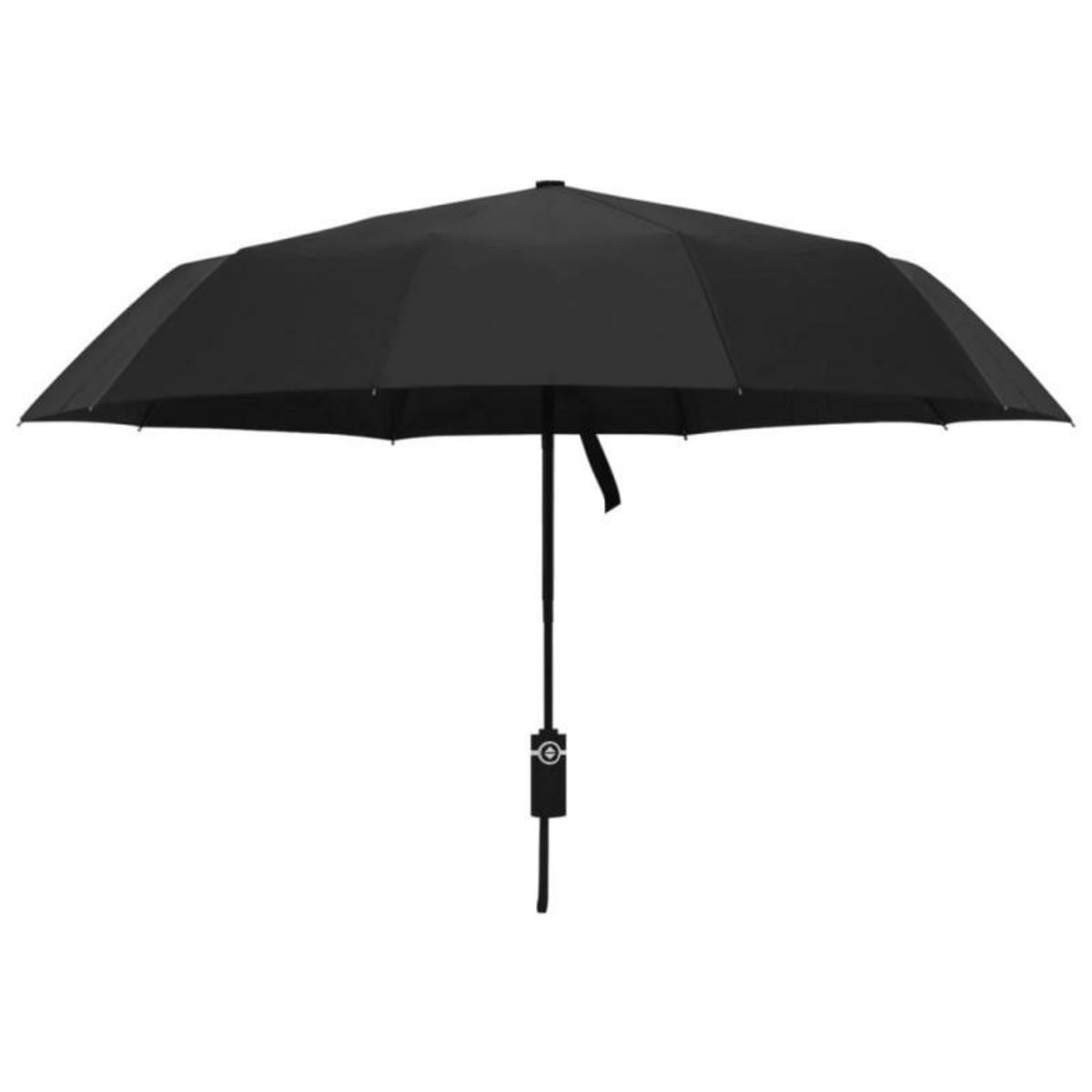 VIDAXL Parapluie pliable automatique Noir 104 cm