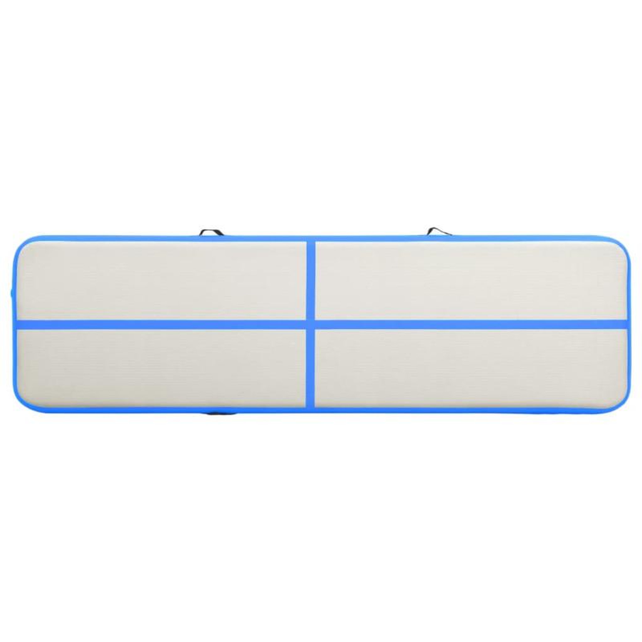 Voir la diapositive 4 : VIDAXL Tapis gonflable de gymnastique avec pompe 700x100x15cm PVC Bleu