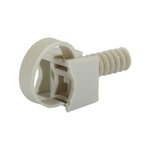 CENTRALE BRICO Lot De 10 Fixes Pour Tube Et Chevilles, Diam.25, L.85 Mm