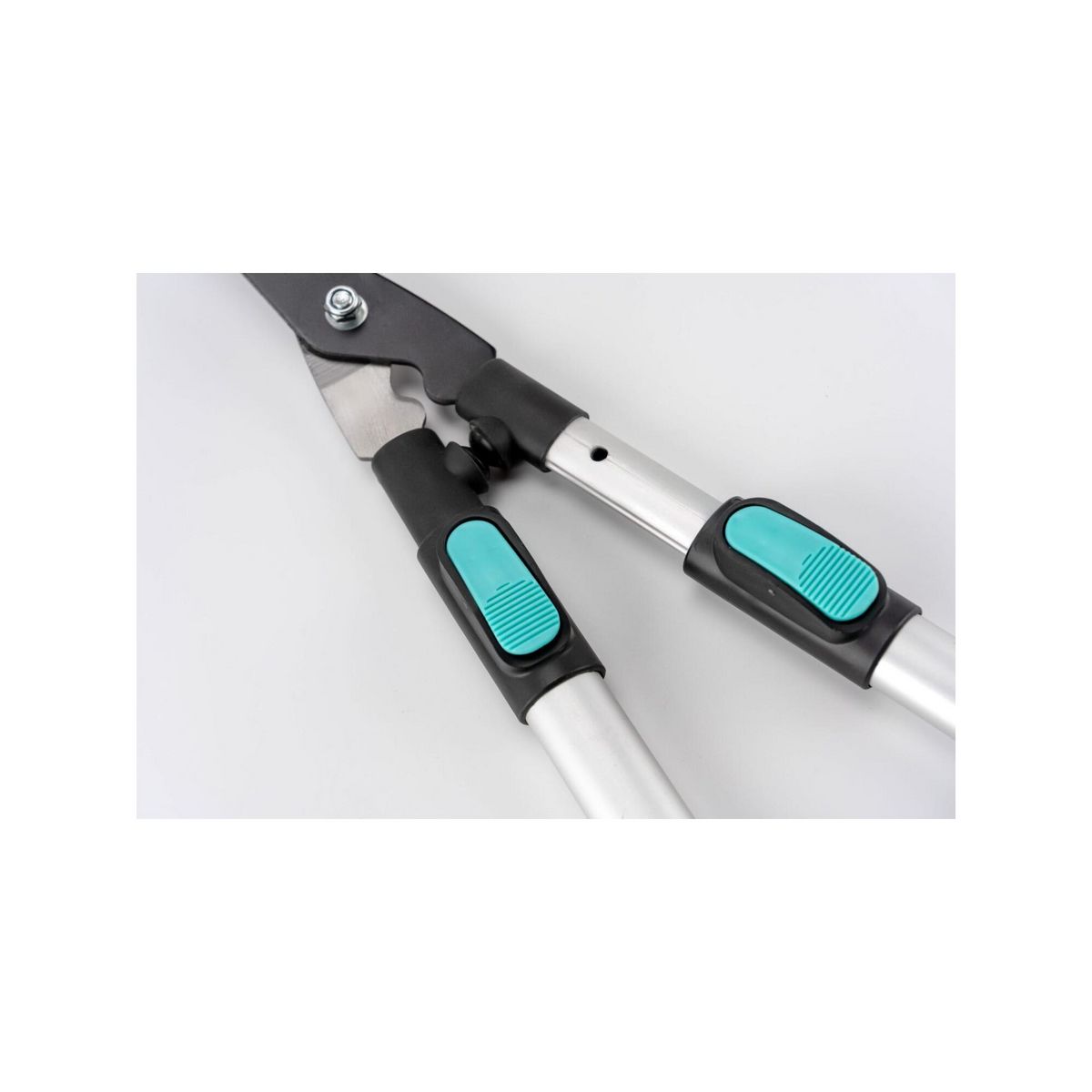 SUAN Cisaille à haie lame droite - Suan - Manche télescopique - Dimensions : 62-80 x 19-25 x 3 cm