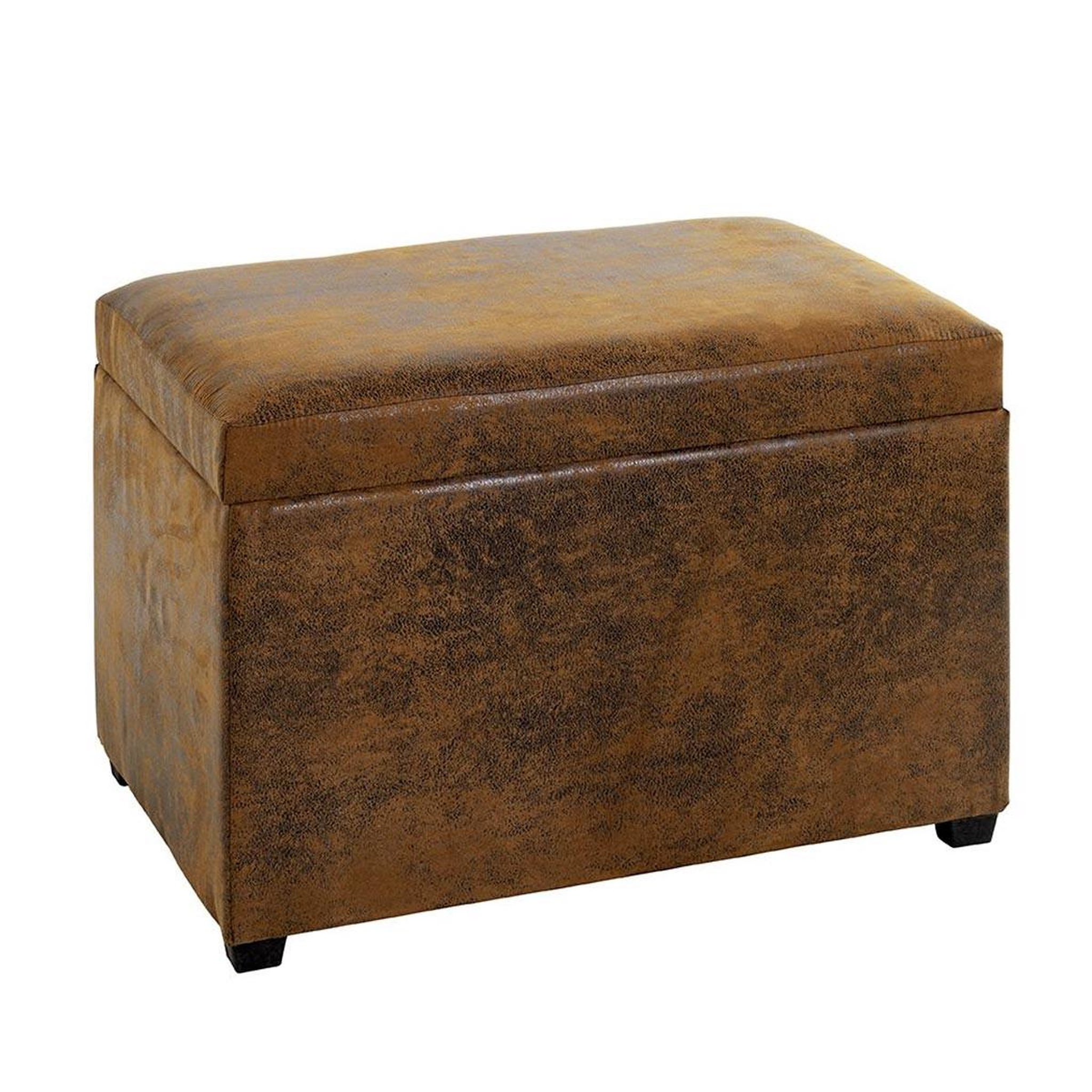 Paris Prix Banc coffre de rangement  timmy  58cm marron