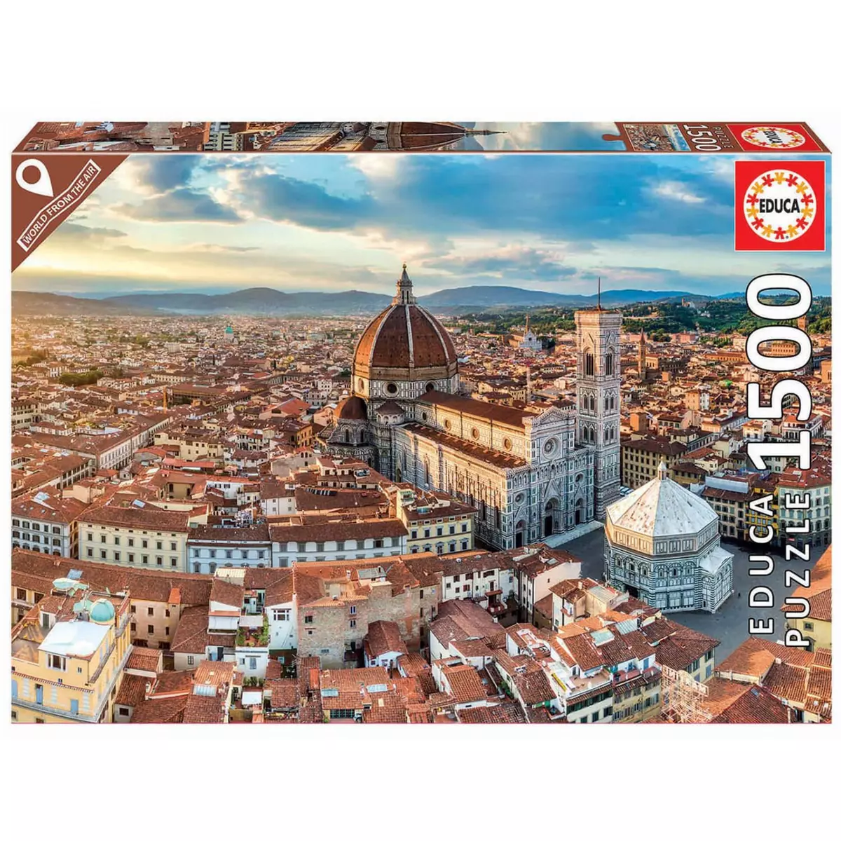 EDUCA Puzzle 1500 pièces : Florence