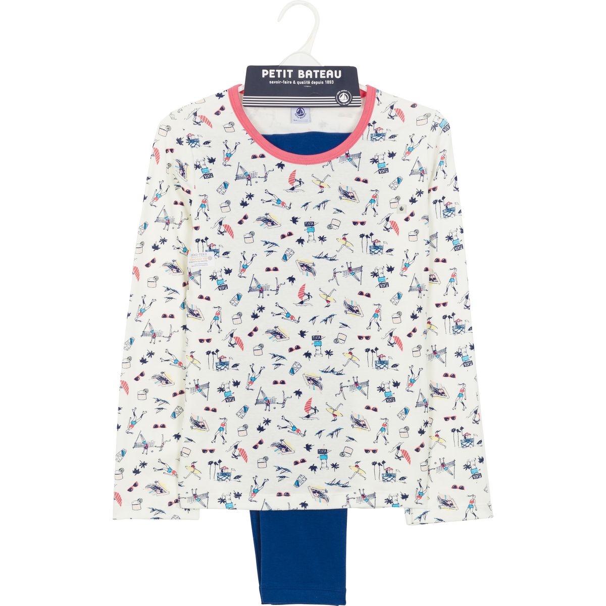 PETIT BATEAU Ensemble pyjama fille