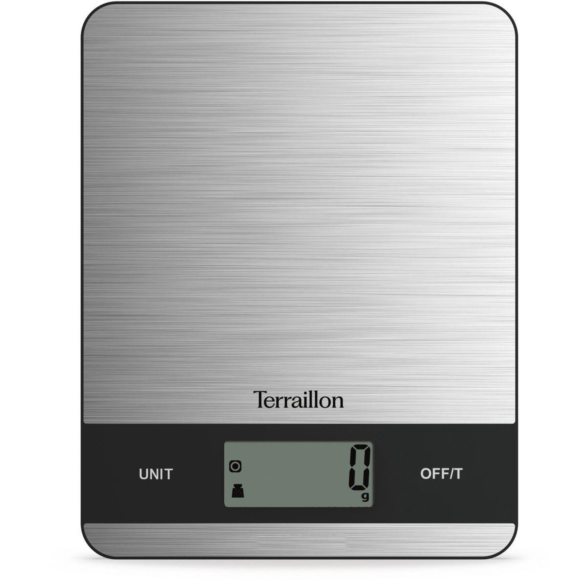 Voir la diapositive 4 : Terraillon Balance de cuisine slim steel 15368
