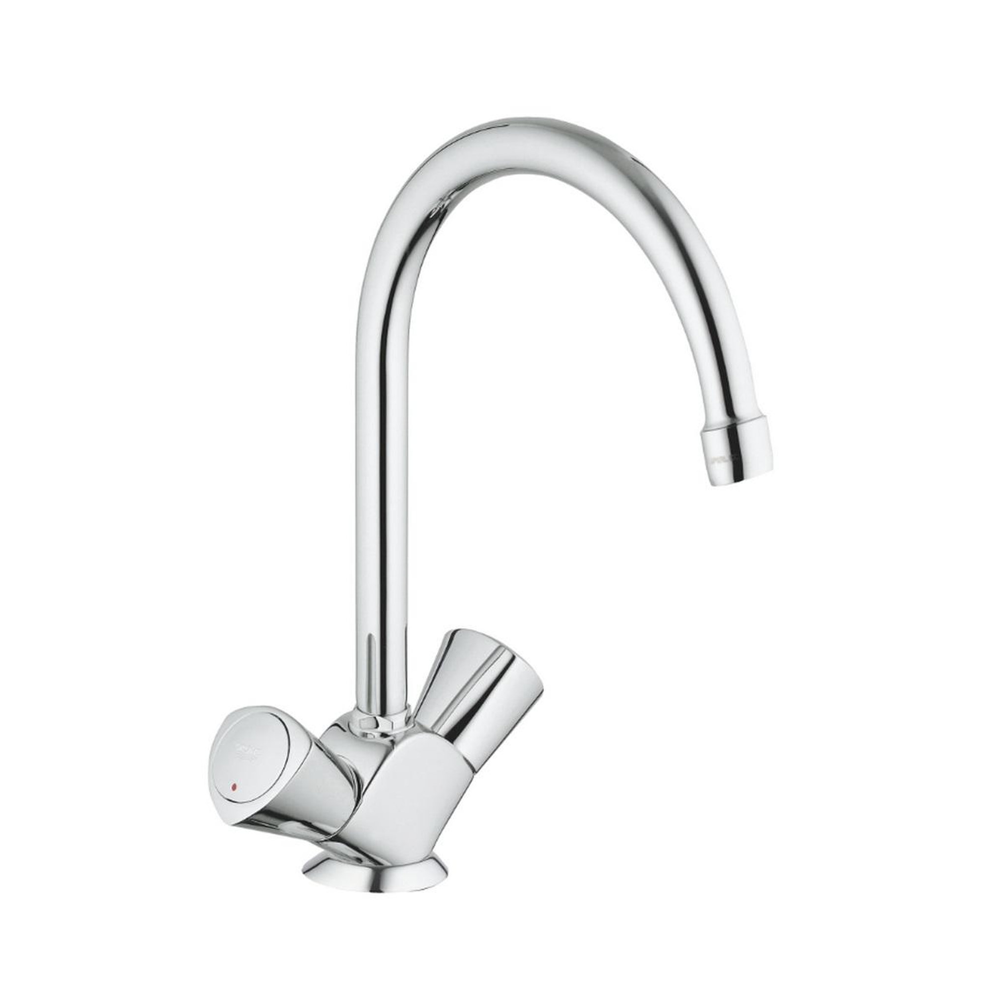 Voir la diapositive 1 : Grohe Mélangeur évier chromé - 31067001