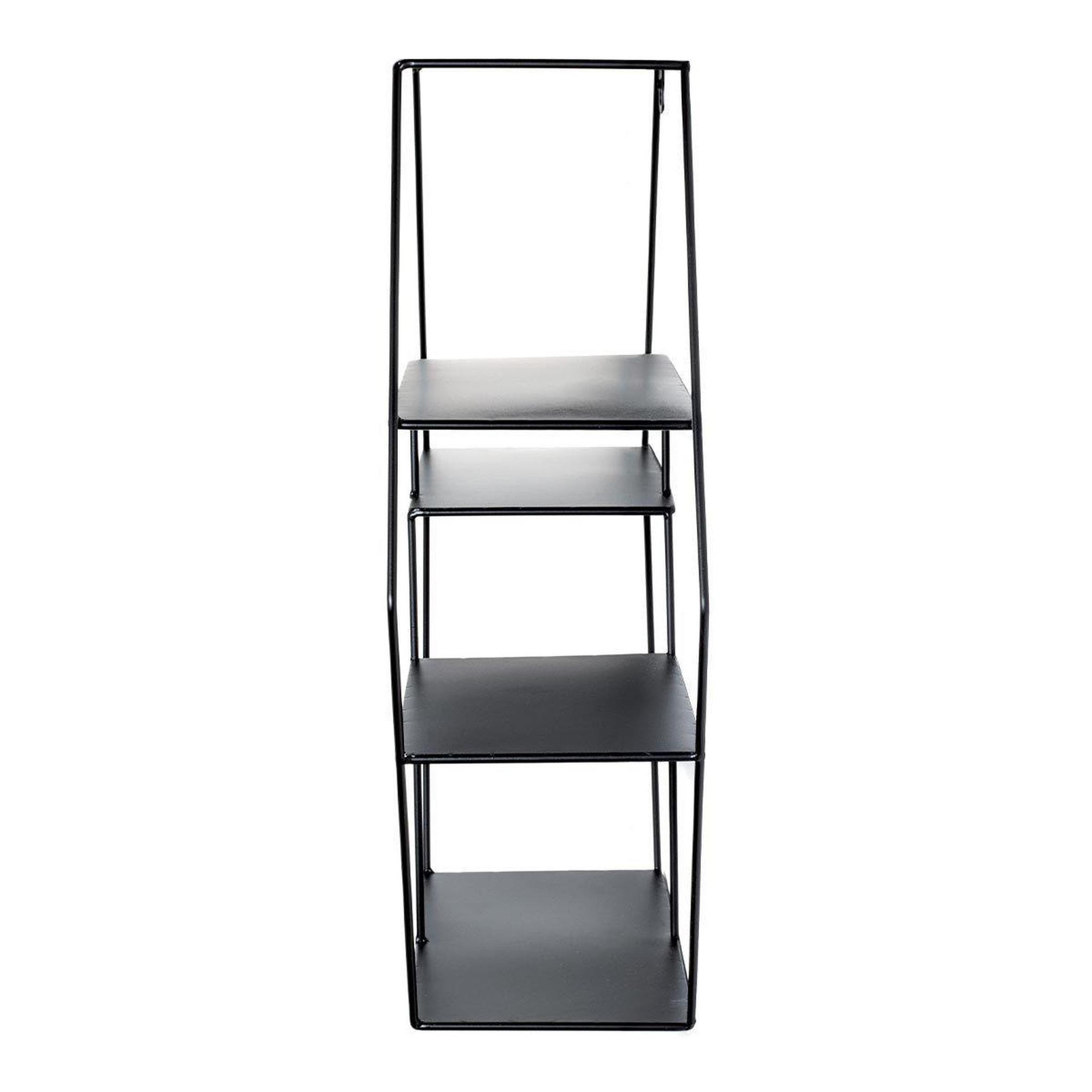 Voir la diapositive 3 : Paris Prix Étagère murale 3 niveaux  inaya  61cm noir
