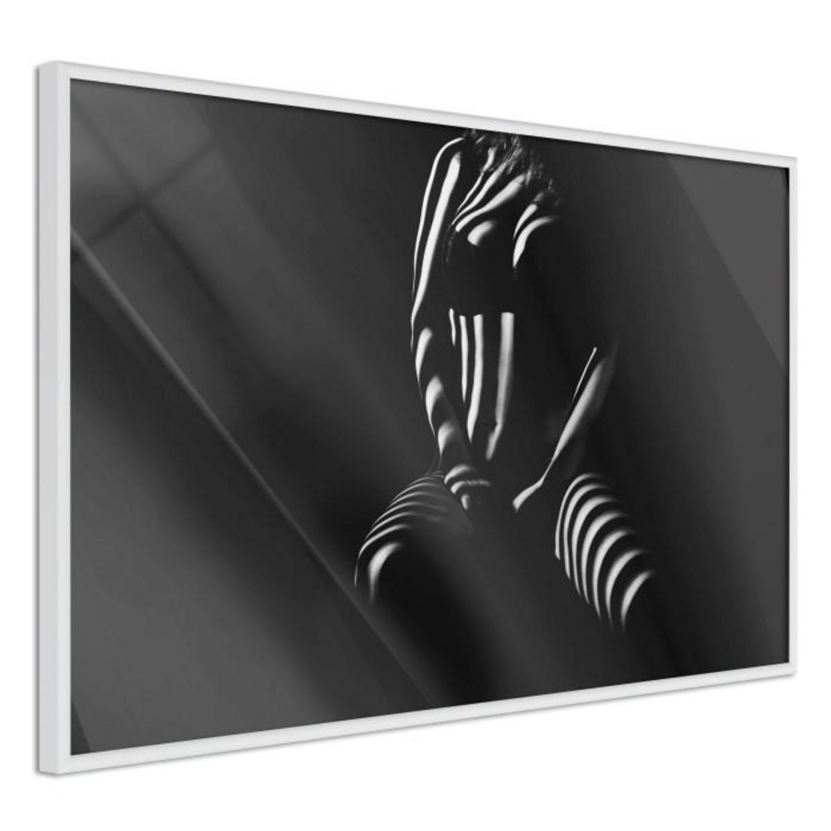 Paris Prix Affiche Murale Encadrée  Blinds Shadow