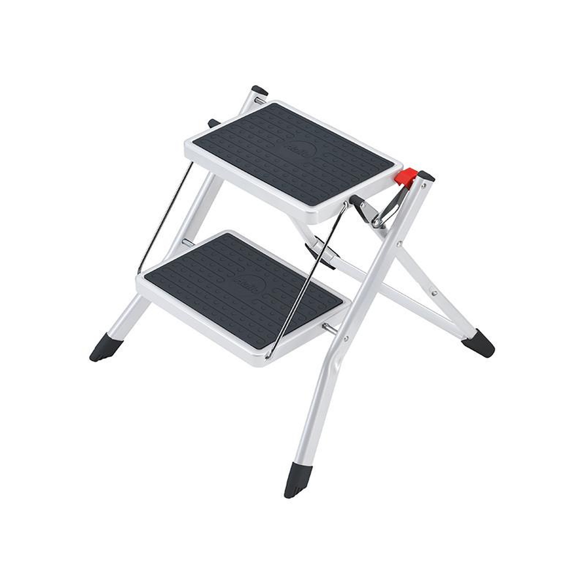 HAILO Marche pied 2 marches pliable antidérapant en acier Hailo Mini
