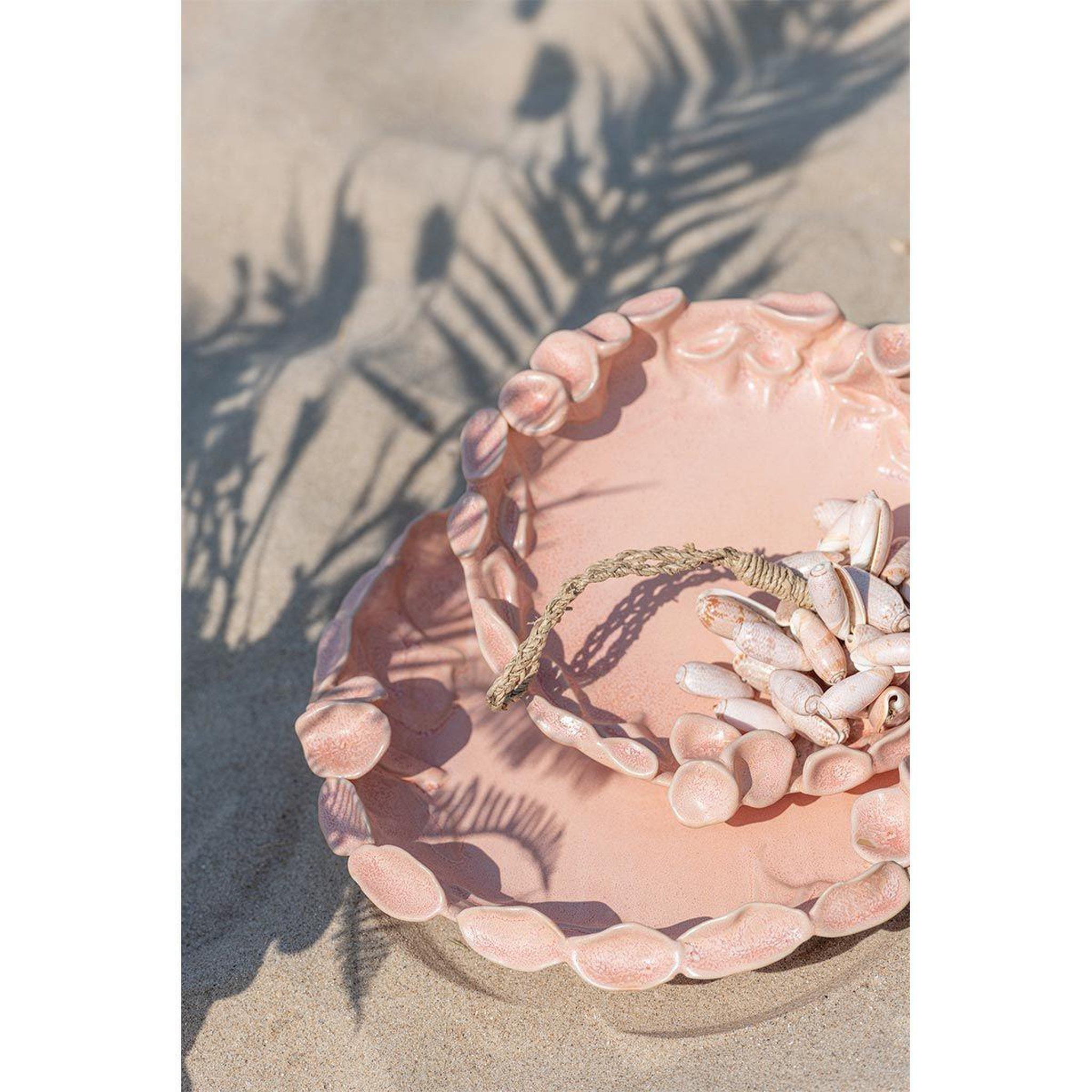 Voir la diapositive 2 : J-LINE Coupelle en céramique  ibiza rond  21cm orange