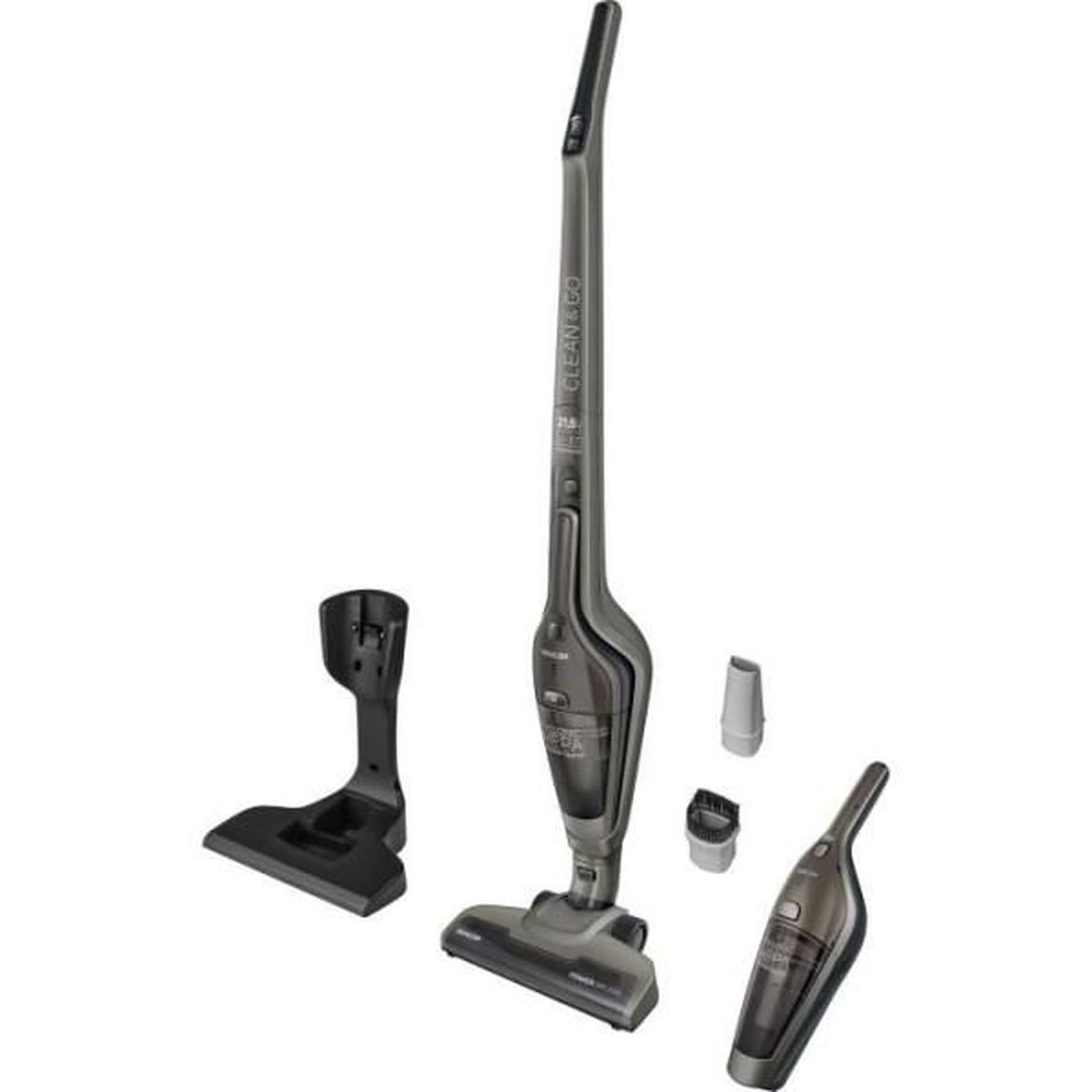 MARKET24 Aspirateur Balai  sans fil 2-en-1 - SENCOR - SVC 8621TI - 110 W - 50 min - 0,5 L - Batterie Li-Ion 21,6 V - Titane