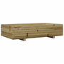 Voir la diapositive 2 : VIDAXL Jardiniere 110x60x26,5 cm bois de pin impregne