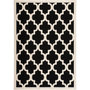 Voir la diapositive 1 : Paris Prix Tapis Vintage à Poils Courts  Manolya  Noir