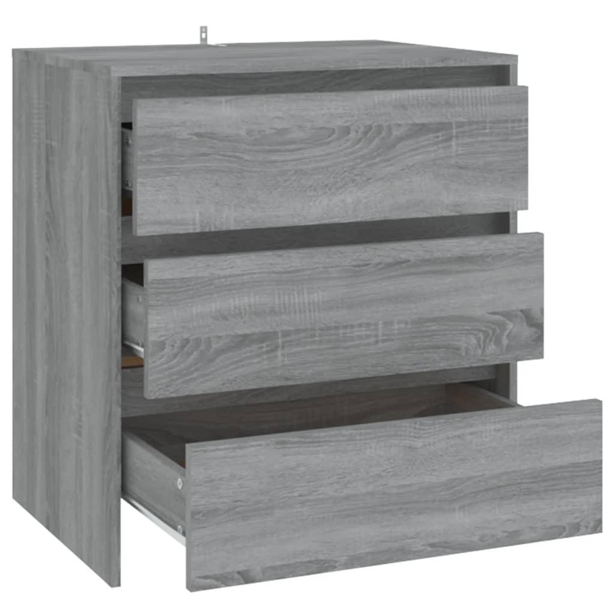 Voir la diapositive 5 : VIDAXL Buffet Sonoma gris 70x41x75 cm Bois d'ingenierie