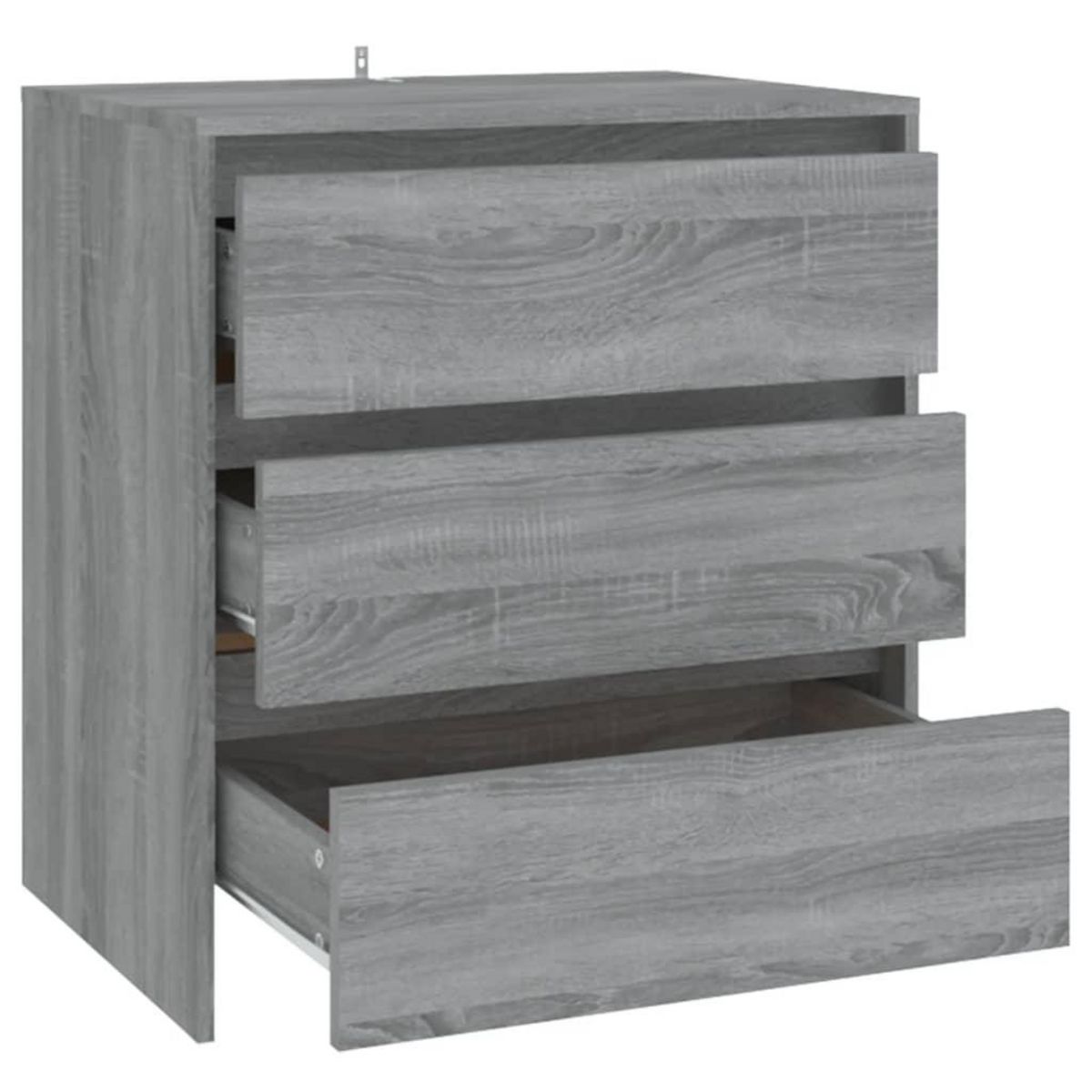 VIDAXL Buffet Sonoma gris 70x41x75 cm Bois d'ingenierie