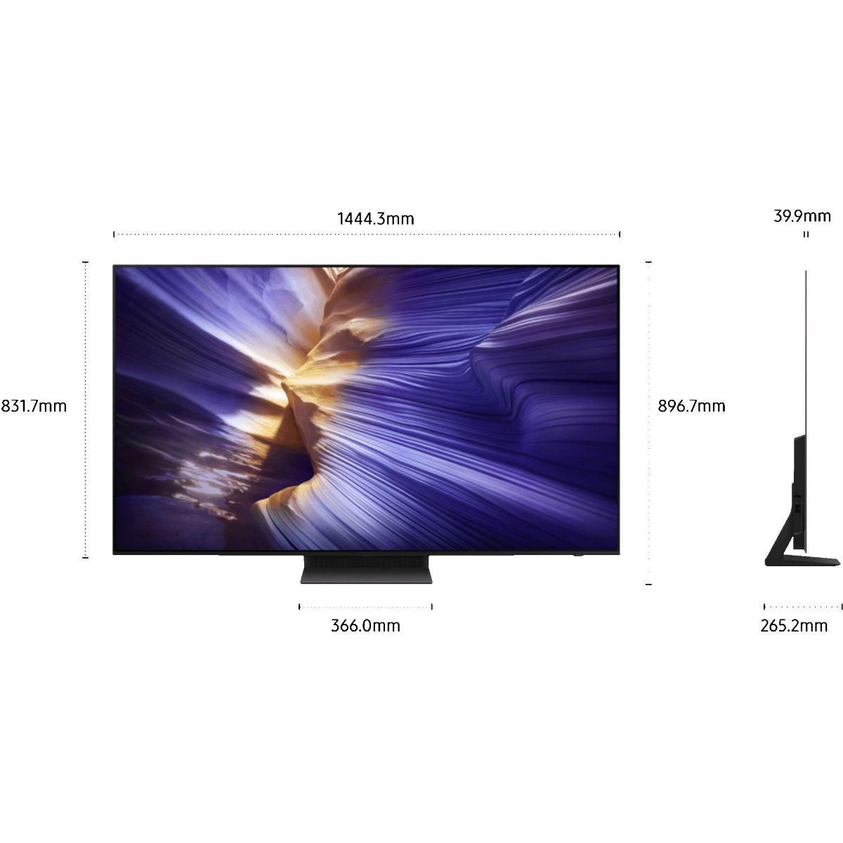 Samsung TV OLED TQ65S92FA 2025 - 65 pouces ( 164 cm )