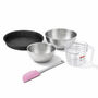 Voir la diapositive 1 : ZENKER Set de 5 ustensiles de pâtisserie moule à gâteaux 2 bols spatule pâtisserie et verre doseur Spécial crountries Spécial crountries Zenker  Spécial crountries